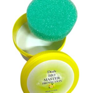 Bio Master 500 Gr con spugna Sgrassa, Pulisce, Lucida, ecobiologico detergente universale
