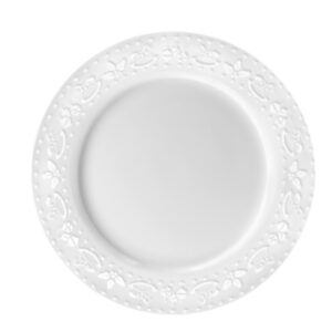 Fade Xmas White Natale, piatto portata cm 30.5, fine porcellana