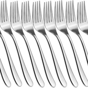 Salvinelli Dafne, set 12 forchetta frutta 4 mm in acciaio inox 18 C