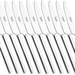 Salvinelli Alaska, set 12 coltello frutta 4 mm in acciaio forgiato