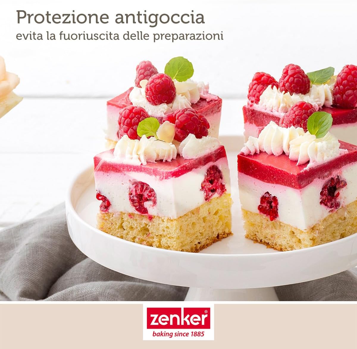 Zenker Stampo per Plumcake 30.5 x 11.5 x 7 cm, in Acciaio Carbon Steel Rivestimento Antiaderente