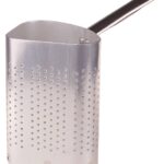 Pentole agnelli, ricambio spicchio alto da 50 cm 1/4 con manico inox per pentola art.153