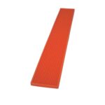 The bars tappeto in gomma naturale arancio