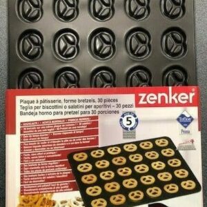 Zenker teglia per biscotti forma per 30 bretzels