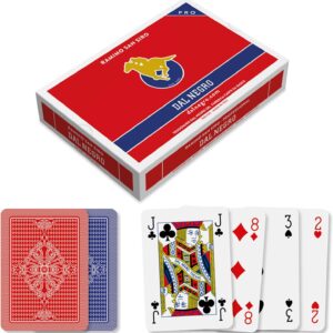 Dal negro carte ramino san siro pro, 2 mazzi da 55 carte da gioco poker