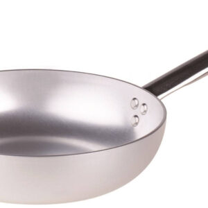 Pentole agnelli padella cm 36, alta a saltare in alluminio professionale