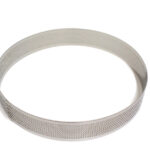 Calder cerchio alto micro forato acciaio 18/10 13x3,5 cm