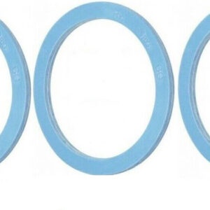 Giannini set 3 guarnizione in silicone, originale per caffettiera 3/1 tz, giannina