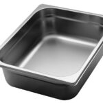 Pentole agnelli bacinella gastronorm 1/2 h 40 acciaio inossidabile, qualità professionale