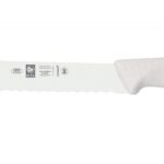 Icel coltello per pane, arrosti cm 20 manico bianco professionale