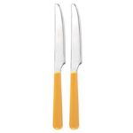Excelsa coltelli Trendy acciaio inox giallo 2 pezzi