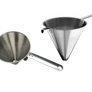 Ilsa chinoise, colino cm 26 cinese perforato a cono professionale in acciaio inox