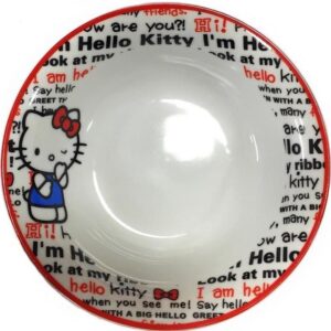 Tognana hello kitty i am hello kitty, ciotola 16,5 cm in porcellana