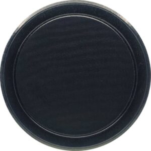 Melform vassoio cm 28 supergrip nero metallizzato