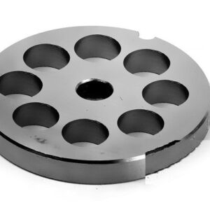 Trespade piastra per tritacarne n° 12 foro 14, acciaio inox auto affilanti qualità professionale