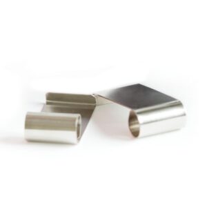 Decora set 4 pz molle cromate per stampi uova