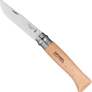 Opinel, coltello n° 8 con lama inox e viroblok