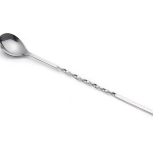 Tablecraft cucchiaio mixer lungo da bar a spirale 30,5 cm in acciaio inox