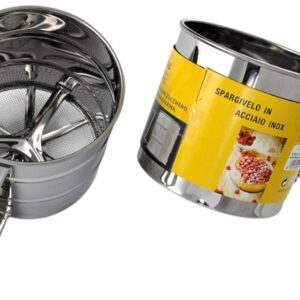 Svanera spargi zucchero cacao farina in acciaio inox
