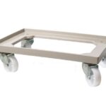 Genus Dei carrello porta vaschette, porta impasto, portata 250 kg