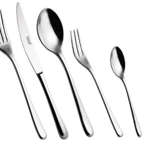 Salvinelli Princess set 30 posate per 6 posti tavola, in acciaio 5 mm