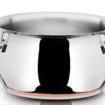 Giannini casseruola bond vecchia serie 24 cm acciaio inox 18/10 fondo a 5 strati