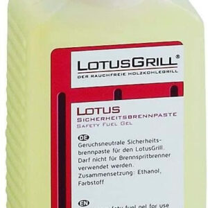 Lotusgrill, gel combustibile 200 ml, inodore per barbecue