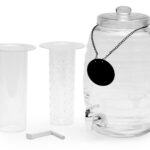 Tablecraft dispenser per bevande in vetro 9,5 litri, con infusore