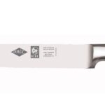 Icel onix, coltello arrosto cm 20 in acciaio forgiato, manico vuoto in lifoflex antiscivolo