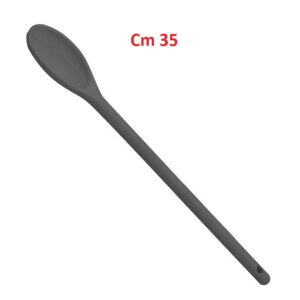Pedrini cucchiaio cm 35 nylon nero per alimenti, -30°a + 210°