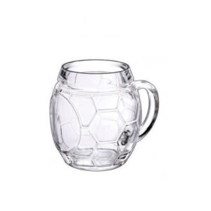 Borgonovo pallone, set 6 bicchieri cl 50 da birra  in vetro