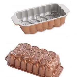 Nordic ware stampo per ciambella limoni in alluminio 28x14,7x7cm