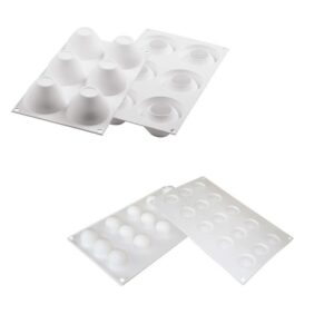 Silikomart fragrance 115 set 2 stampi monoporzioni qualità professionale