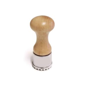Calder stampo per cappelletti 3,4 cm tondo in alluminio