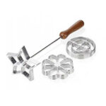 Eva Collection set stampi frittelle alluminio pressofuso