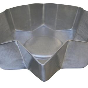 Liotti forma stella in alluminio per alimenti cm 20x5 h
