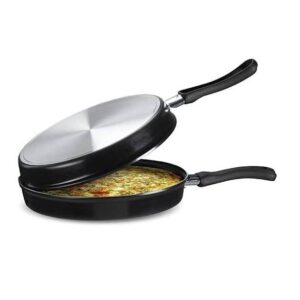Piardinox fornetto girafrittata cm 20, in alluminio antiaderente