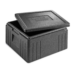 Thermohauser box eco line, contenitore termico per il trasporto di 5 pizze per alimenti