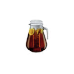 Bormioli Rocco caraffa Samoa vetro trasparente tappo bianco 3 lt