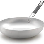 Pentole agnelli, padella cm 36 ad induzione, alluminio professionale 3 mm manico cool