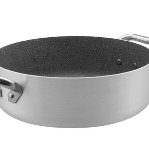 Pentole agnelli shark skin induzione, casseruola bassa ø 32 antiaderente, professionale
