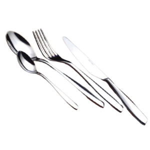 Salvinelli Ego, set 12 forchetta pesce, spessore 4 mm, in acciaio inox 18/10
