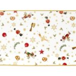 Fade Star vassoio rettangolare cm 31,5 x15,5 in fine porcellana