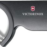 Victorinox pela patate, nero in nylon, lama in acciaio inox
