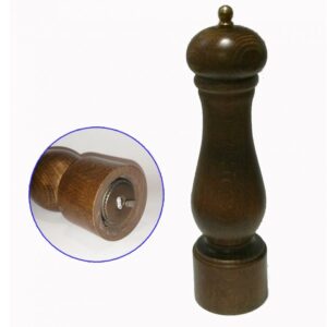 Panetta, macinapepe e peperoncino in legno 21 cm