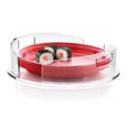 Giannini extragourmet portapiatti in metacrilato trasparente