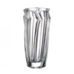 Crystalite Bohemia, Macao, vaso portafiori cm 30 in fine cristallo