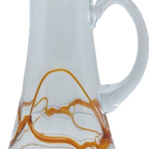 Bormioli rocco ceralacca,caraffa arancio lt 1