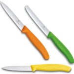 Victorinox set 3 coltello cucina colorato, qualità extra