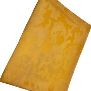 Wieser Orchidea, Jacquard gialla, tovaglia cm 100x100, antimacchia